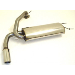 Sport exhaust silencer Mazda 3 (BL) Hatchback - ECE approval (972208-X)