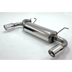 Duplex Sport exhaust silencer Mazda MX5 NB Roadster - ECE approval (972211D-X)