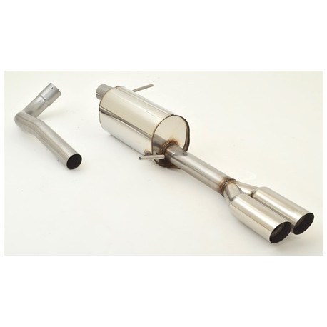 Friedrich Motorsport exhaust systems Sport exhaust silencer Skoda Fabia II RS Combi (5J) - ECE approval (972502AT-X) | races-shop.com