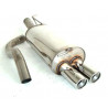 Sport exhaust silencer Seat Toledo 1M - ECE approval