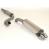 76mm (3") Exhaust Audi A3 8L FWD - ECE approval