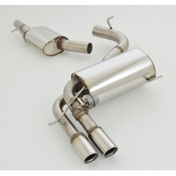 76mm Exhaust with valve control Audi S3 8P Sportback Quattro - ECE approval (981033-X3-X)