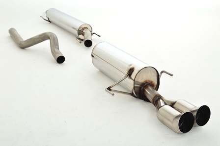 OPEL ASTRA H 1.6 105PS Hatchback GTC chrome Exhaust System U16