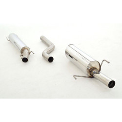 3"(76mm) Exhaust Opel Astra H GTC - ECE approval (981161T-X3-X)