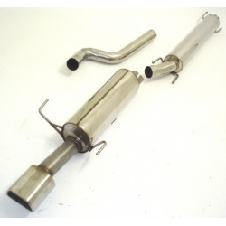3"(76mm) Exhaust Opel Astra H TwinTop - ECE approval (981162T-X3-X)