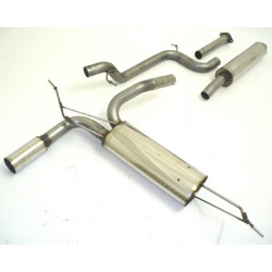 Gr.A Exhaust Ford Focus II DA3/DB3 - ECE approval (981201K-x)