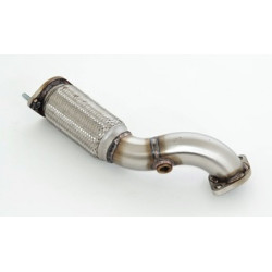 63.5mm Exhaust system with flex pipe Ford Fiesta ST150 JH1/JD3 - ECE approval (981203-HR)