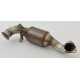 Mini 63mm Downpipe with Sport kat. (stainless steel) - ECE approval (981332-DPKAHJS) | races-shop.com
