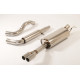 Friedrich Motorsport exhaust systems 3"(76mm) Exhaust VW Golf IV (981412V-X3-X) | races-shop.com