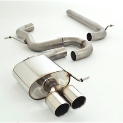 76mm Exhaust (stainless steel) - ECE approval Seat Leon VW Golf (982711AT-X3-X)