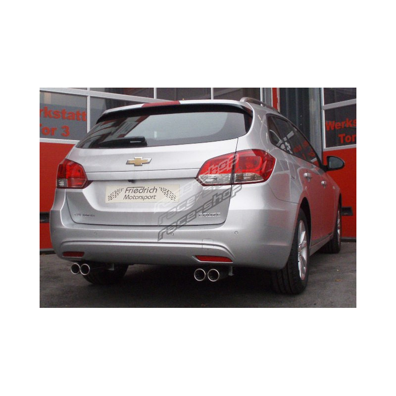 Gr.A Duplex Exhaust Chevrolet Cruze estate ECE approval (990908X