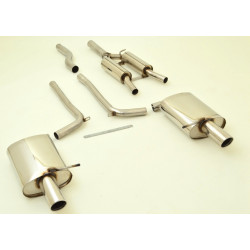 Gr.A Duplex Exhaust Audi A4 B6 (8E/8H) Quattro - ECE approval (991023-x)