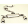 Gr.A Duplex Exhaust Audi A3 8P Cabrio FWD - ECE approval