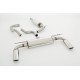 Friedrich Motorsport exhaust systems Gr.A Duplex Exhaust (stainless steel) - ECE approval AUDI A3 (991053-X) | races-shop.com