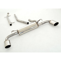 Gruppe A Duplex exhaust system Opel Mokka / Mokka X - ECE approval (991111B-X)
