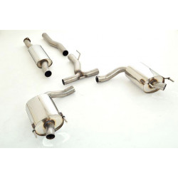 76mm Duplex exhaust system Opel Insignia saloon a hatchback AWD - ECE approval (991125-X3)