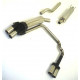 Friedrich Motorsport exhaust systems Gr.A Duplex Exhaust Opel Corsa B - ECE approval (991132-x) | races-shop.com