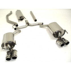 Gr.A Duplex Exhaust Opel Vectra C - ECE approval (991138-x)