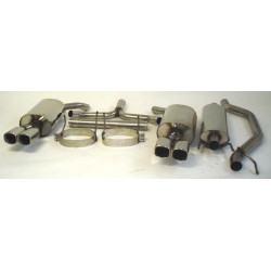 Gr.A Duplex Exhaust Opel Vectra C - ECE approval (991139-x)