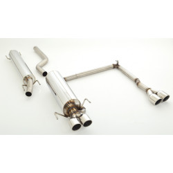 Gr.A Duplex Exhaust Opel Astra G - ECE approval (991150-x)