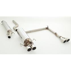 Gr.A Duplex Exhaust Opel Astra G - ECE approval (991150T-x)