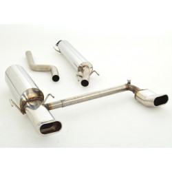 Gr.A Duplex Exhaust Opel Astra G - ECE approval (991151T-x)