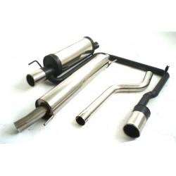 Gr.A Duplex Exhaust Opel Astra G - ECE approval (991152-x)