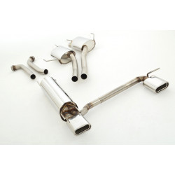 Gr.A Duplex Exhaust Opel Omega B - ECE approval (991155-x)