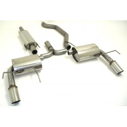 3"(76mm) Duplex Exhaust Opel Signum - ECE approval (991177-X3-X)