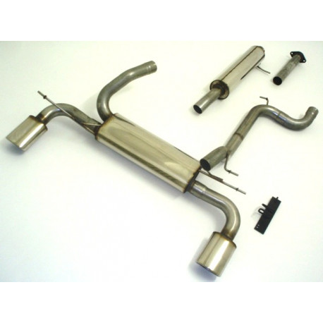 Friedrich Motorsport exhaust systems Gr.A Duplex Exhaust Ford Focus II DA3/DB3 - ECE approval (991201B-X) | races-shop.com