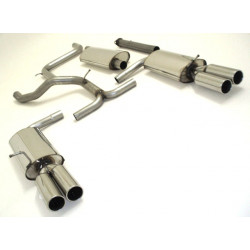 Gr.A Duplex Exhaust Ford Mondeo (BWY) - ECE approval (991231A-X)