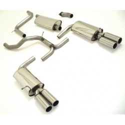 Gr.A Duplex Exhaust Ford Mondeo (BWY) - ECE approval (991232A-X)