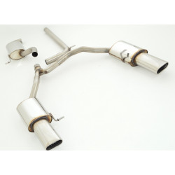 Gr.A Duplex Exhaust VW Golf VI Variant - ECE approval (991435T-X)