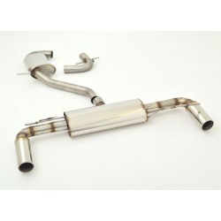 Gr.A Duplex Exhaust VW Golf VI - ECE approval (991445TGL-X)
