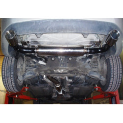 3"(76mm) Duplex Exhaust Volvo S40 II /V50 - ECE approval (992008AT-X3-X)