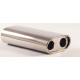 Oval with one output Exhaust tip 75x135 | races-shop.com