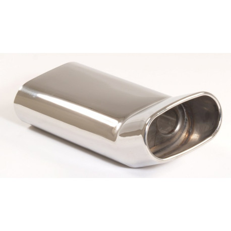 Oval with one output Exhaust tip 75x135 DTM with | races-shop.com