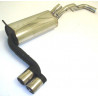 Sport exhaust silencer Audi A3 8L FWD - ECE approval
