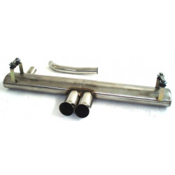 Sport exhaust silencer Opel Calibra - ECE approval (M971126-x)