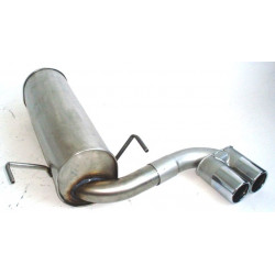 Sport exhaust silencer Opel Astra G - ECE approval (M971152-x)