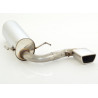 Sport exhaust silencer Opel Astra H - ECE approval