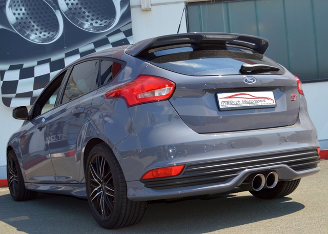 76mm Sport exhaust silencer Ford Focus III Hatchback ST - ECE approval  (M971202T-X3-X) | races-shop.com