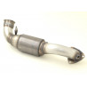 70mm Downpipe with Sport kat. (stainless steel) - ECE approval
