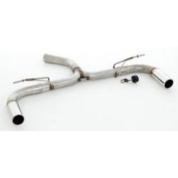 Duplex Exhaust system VW Golf VII GTD - ECE approval (901450GD-X)