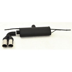 Sport exhaust silencer Audi A3 8P FWD - ECE approval (921025T-X)