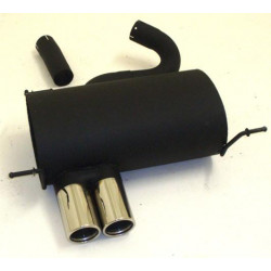 Sport exhaust silencer BMW 1er E81 / E87 - ECE approval (921301-X)