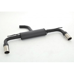 Duplex Sport exhaust silencer VW Beetle 5C a Cabrio inkl. Dune - ECE approval (921448ATD-X)
