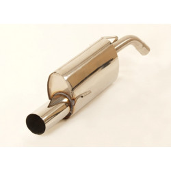Sport exhaust silencer Mitsubishi Colt CZT Z30 - ECE approval (970602T-X)