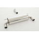 Friedrich Motorsport exhaust systems Sport duplex exhaust BMW 1er F20/F21 - ECE approval (971351MD-X) | races-shop.com