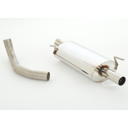Sport exhaust silencer VW Polo 6N / 6N2 - ECE approval (971409-x)